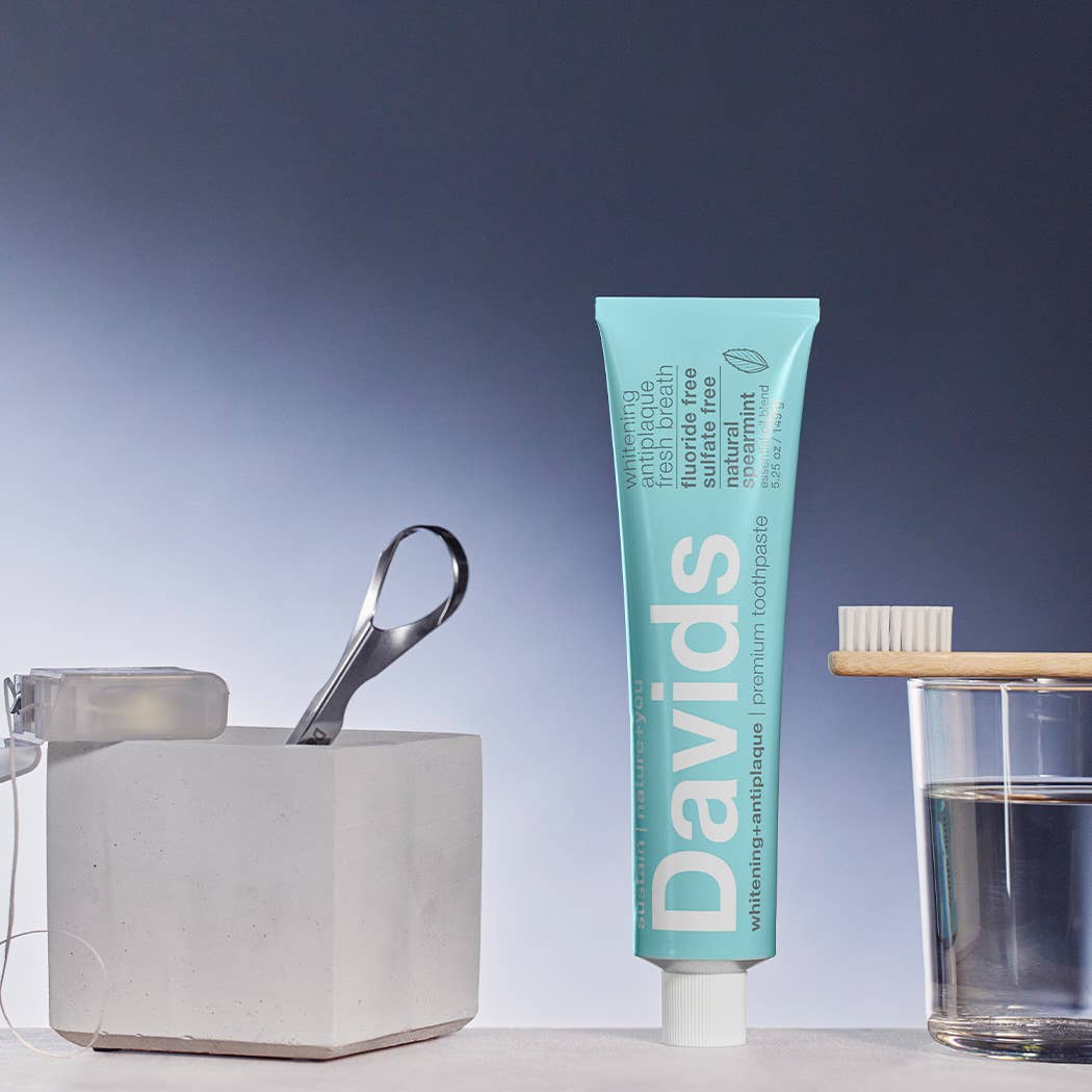 Davids Premium Toothpaste - Spearmint