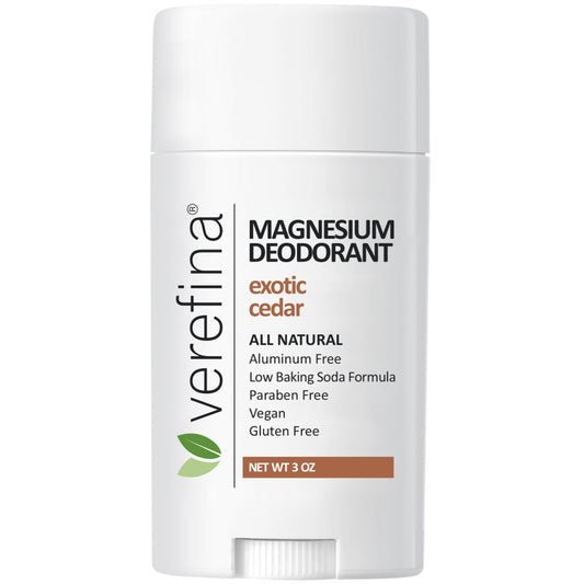 Magnesium Deodorant - Exotic Cedar Scent