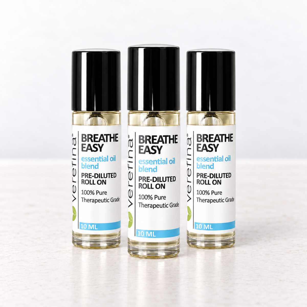 Breathe Easy Essential Oil Blend Roll-On 3-Pack