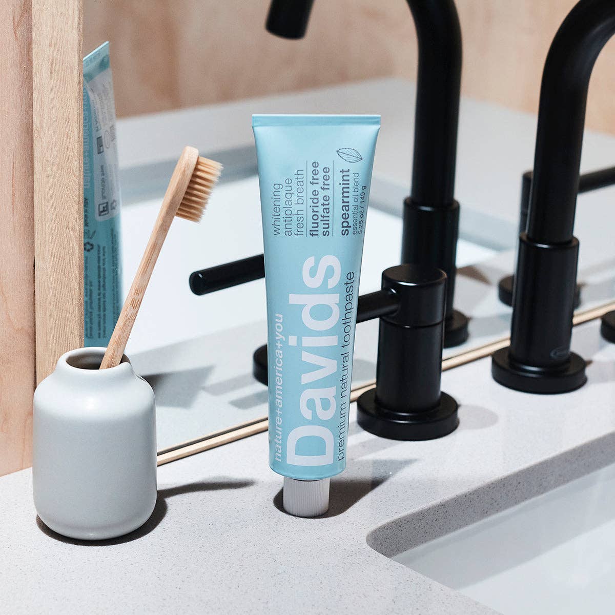 Davids Premium Toothpaste - Spearmint