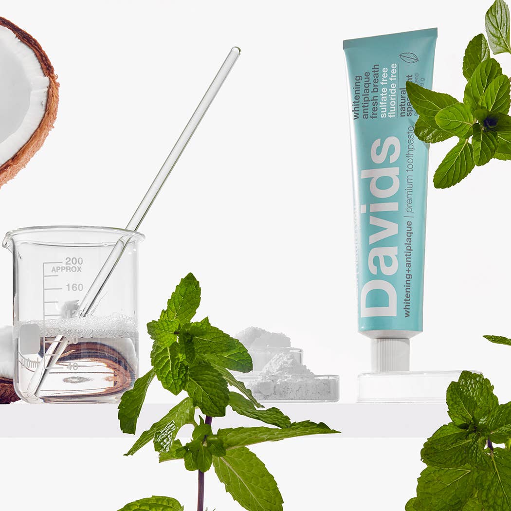 Davids Premium Toothpaste - Spearmint