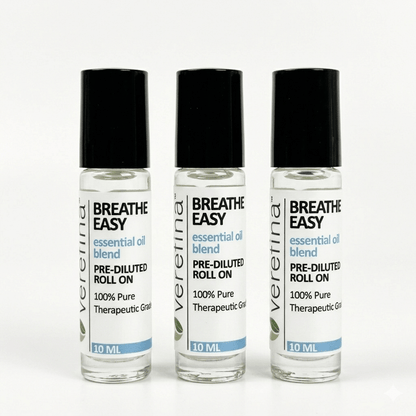 Breathe Easy Essential Oil Blend Roll-On 3-Pack