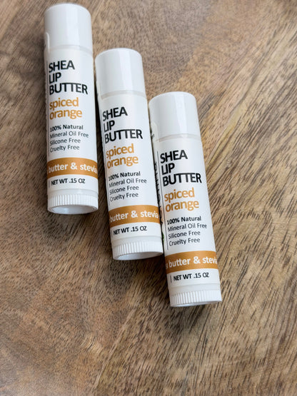 Spiced Orange Shea Lip Butter – 3 Pack