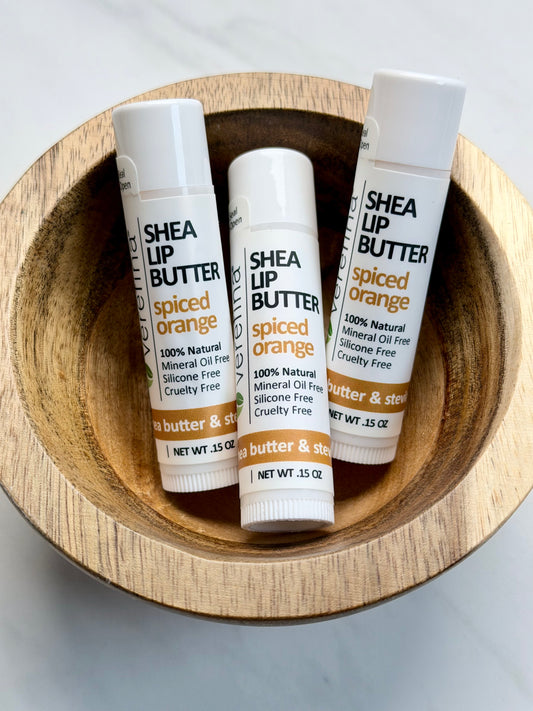 Spiced Orange Shea Lip Butter – 3 Pack