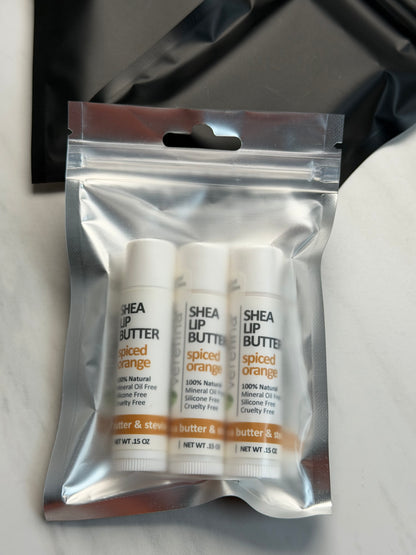 Spiced Orange Shea Lip Butter – 3 Pack