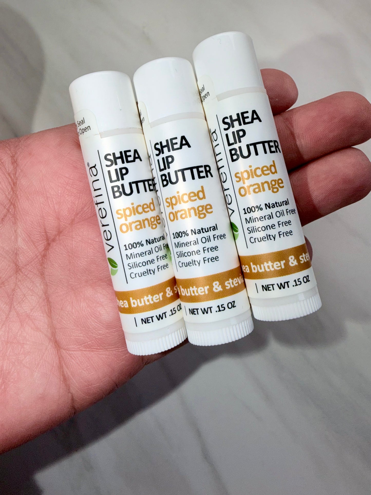 Spiced Orange Shea Lip Butter – 3 Pack