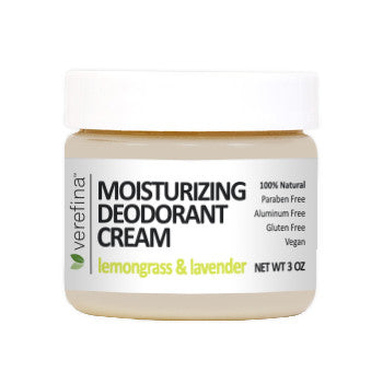 Moisturizing Deodorant Cream - Lemongrass + Lavender