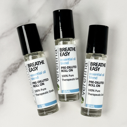 Breathe Easy Essential Oil Blend Roll-On 3-Pack