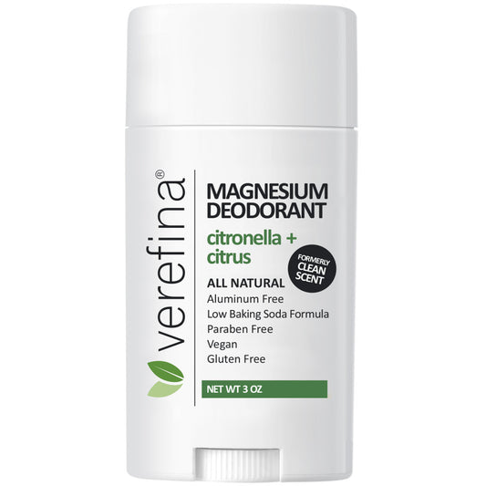 Magnesium Deodorant - Citronella + Citrus