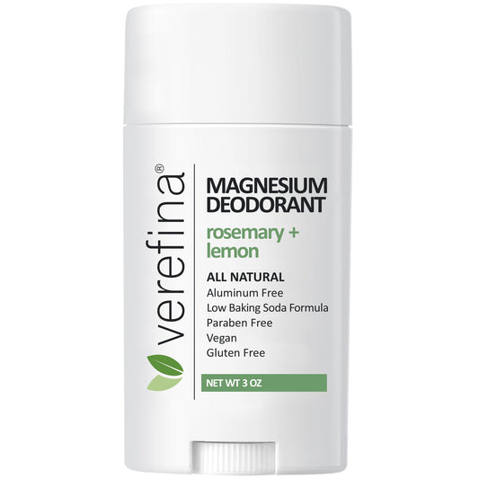 Magnesium Deodorant - Rosemary + Lemon