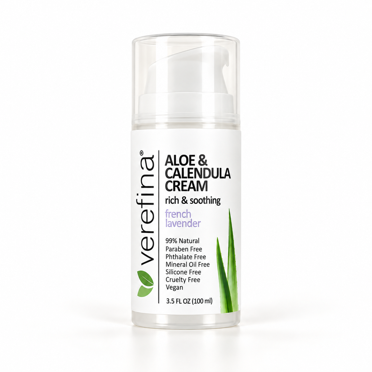 Aloe Vera + Calendula Cream for Dry, Sensitive Skin | Verefina