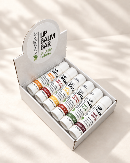The Full Lip Balm Bar — Complete 12-Flavor Collection
